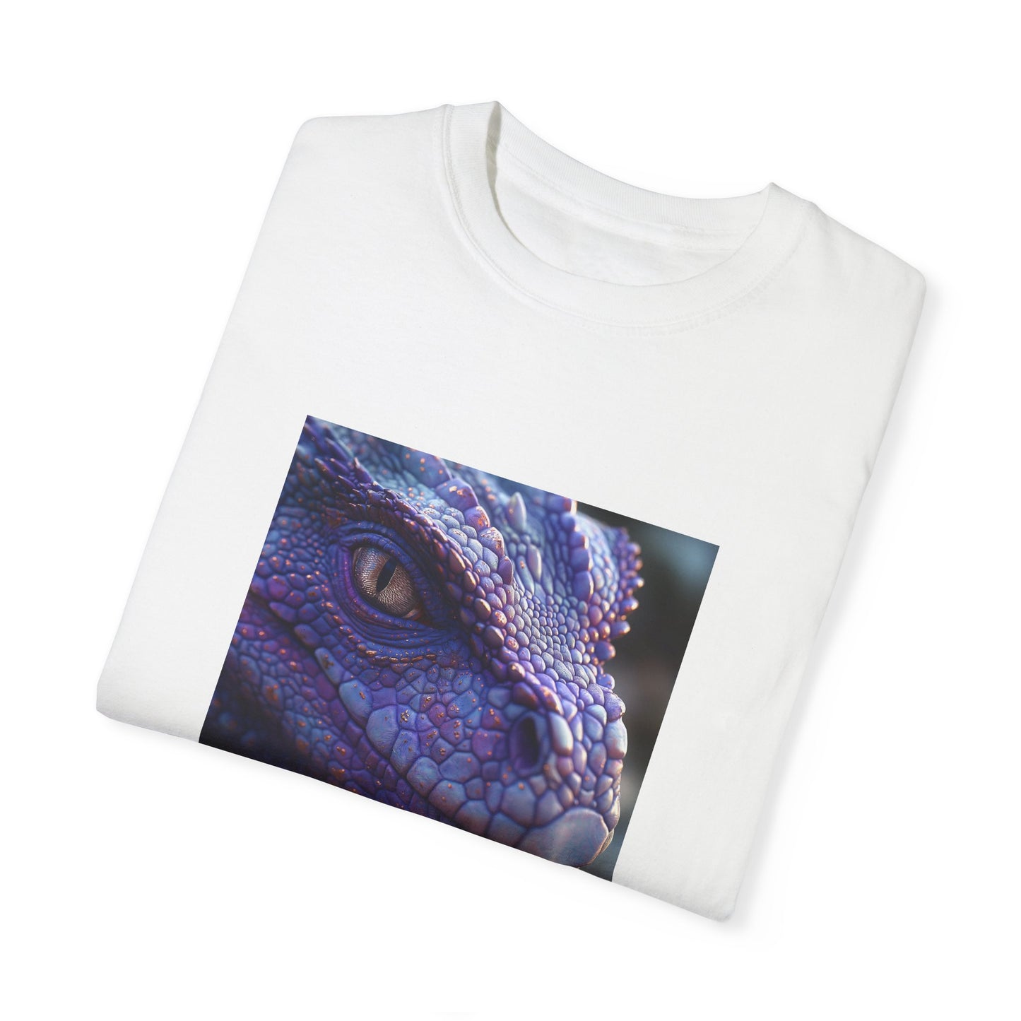 KID Fusion Designs Tech Tee ™️ Dragon Unisex Garment-Dyed T-shirt - Purple Iridescent